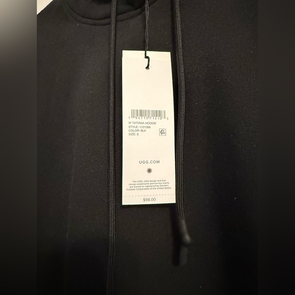 UGG Women's Black Hoodie - Picture 6 of 10